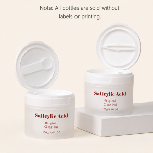 Custom PP Wide-Mouth Cosmetic Jar with Spoon or Tweezers – 50g to 150g