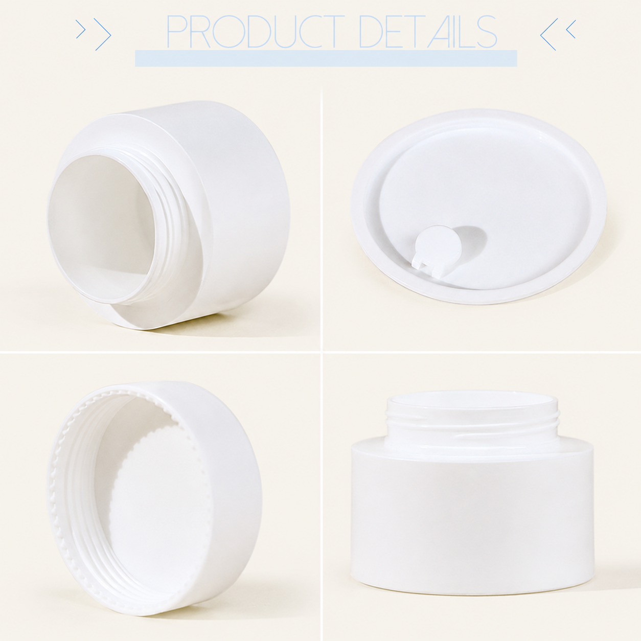 Custom Matte PP Cosmetic Cream Jar – 30g, 50g & 100g - Image 6