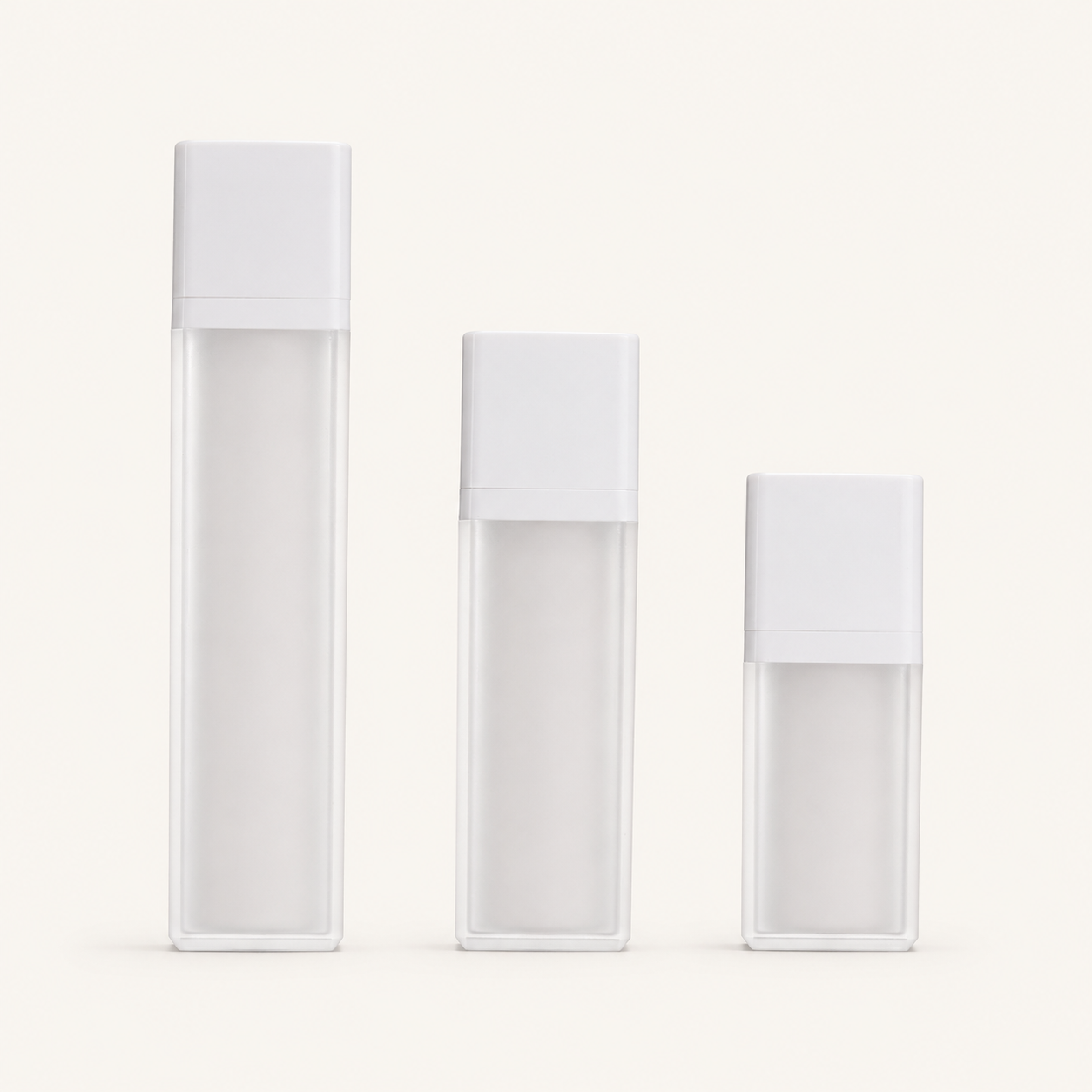 Custom Square AS Airless Pump Bottle – 15ml / 30ml / 50ml - Image 14