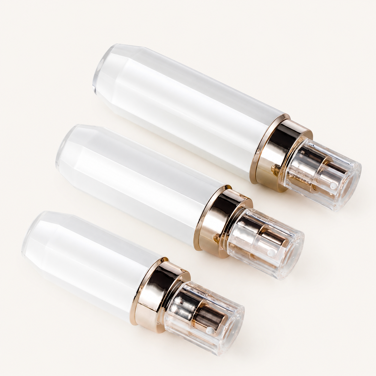 Custom PS Double-Wall Skincare Packaging Set – Cream Jars & Lotion Bottles - Image 2