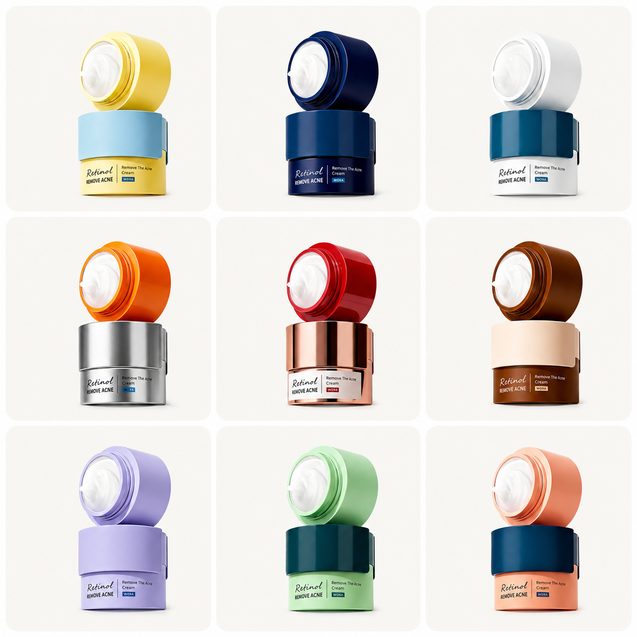 Custom Round PP Plastic Cream Jar – 30g / 50g - Image 6