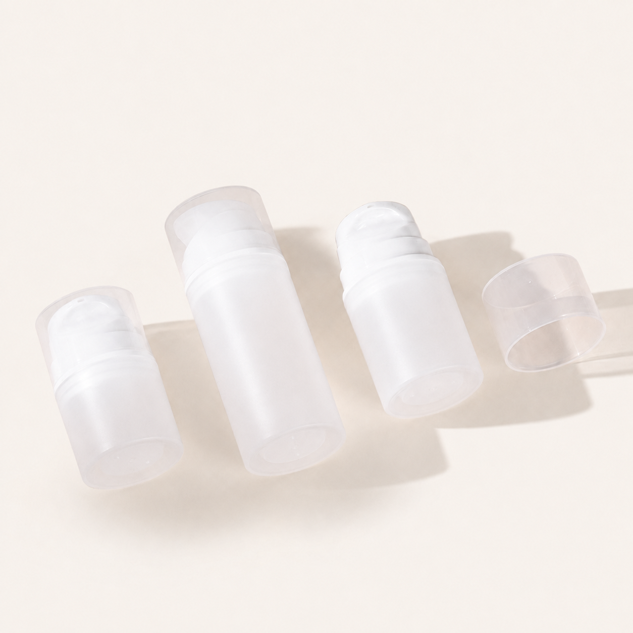 Custom PP Snap-On Airless Pump Bottle – 30ml, 50ml & 100ml - Image 2